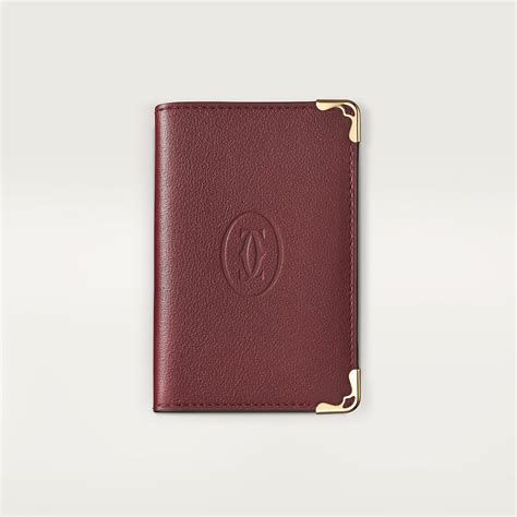 must de cartier card wallet